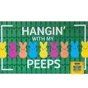Peeps Multicolor Door Mat